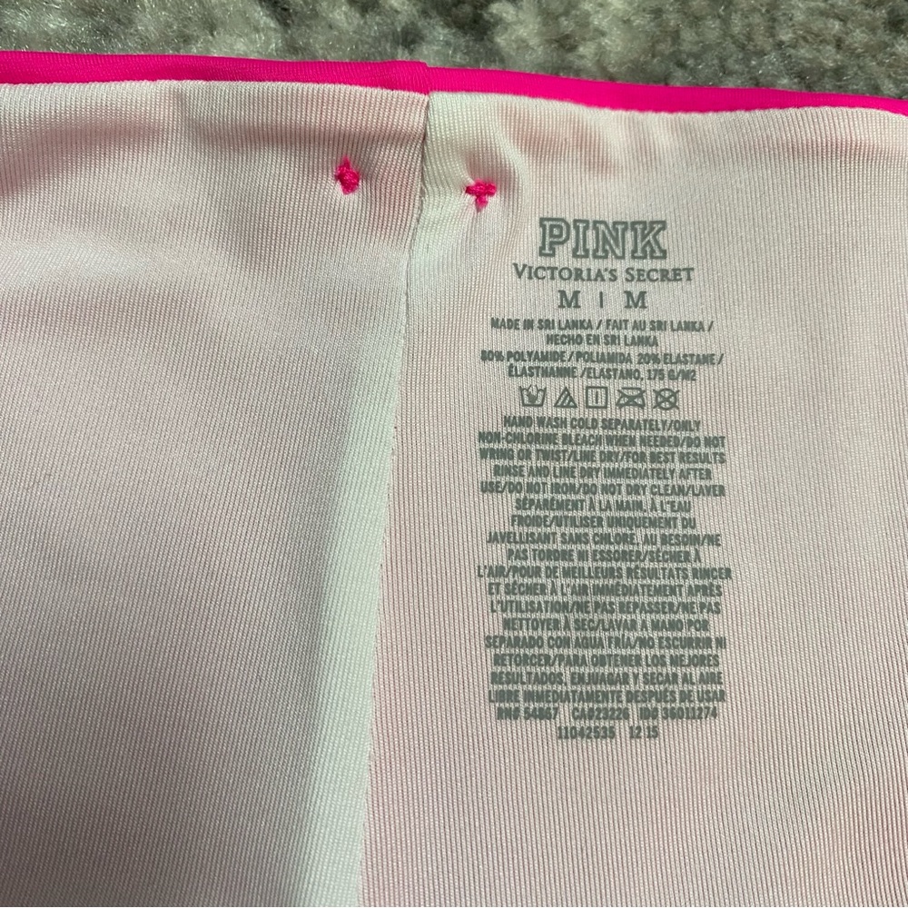 Victoria’s Secret PINK Swim Pink Bikini Bathing Suit Bottom - Picture 2 of 5